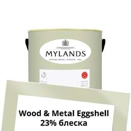 Краски Mylands Wood&Metal Paint Eggshell 1 л. №181 Hurlingham Краски Mylands Wood&Metal Paint Eggshell 1 л. №181 Hurlingham