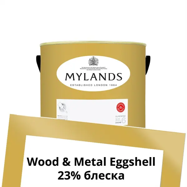 Фото Краски Mylands Wood&Metal Paint Eggshell 1 л. №47 Hay Market - 1 Краски Mylands Wood&Metal Paint Eggshell 1 л. №47 Hay Market - фото 1
