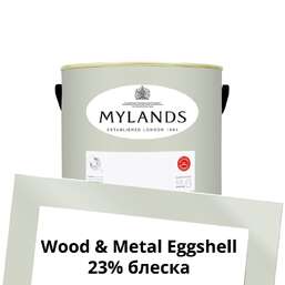 Краски Mylands Wood&Metal Paint Eggshell 1 л. №98 Mews Blue Краски Mylands Wood&Metal Paint Eggshell 1 л. №98 Mews Blue