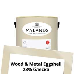 Краски Mylands Wood&Metal Paint Eggshell 1 л. №70 Temple Bar Краски Mylands Wood&Metal Paint Eggshell 1 л. №70 Temple Bar