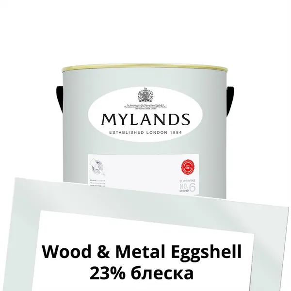 Фото Краски Mylands Wood&Metal Paint Eggshell 1 л. №13 Syon Park - 1 Краски Mylands Wood&Metal Paint Eggshell 1 л. №13 Syon Park - фото 1
