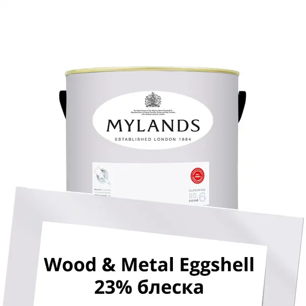 Фото Краски Mylands Wood&Metal Paint Eggshell 1 л. №25 Osterley - 1 Краски Mylands Wood&Metal Paint Eggshell 1 л. №25 Osterley - фото 1