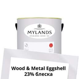 Краски Mylands Wood&Metal Paint Eggshell 1 л. №25 Osterley Краски Mylands Wood&Metal Paint Eggshell 1 л. №25 Osterley