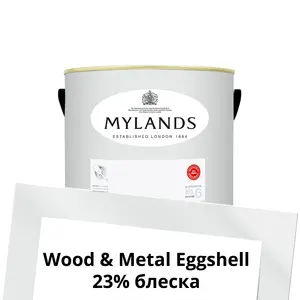 Фото Краски Mylands Wood&Metal Paint Eggshell 1 л. №3 Cotton Street - 1 Краски Mylands Wood&Metal Paint Eggshell 1 л. №3 Cotton Street - фото 1