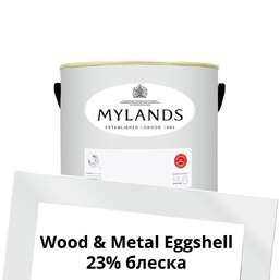Краски Mylands Wood&Metal Paint Eggshell 1 л. №3 Cotton Street Краски Mylands Wood&Metal Paint Eggshell 1 л. №3 Cotton Street