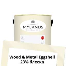 Краски Mylands Wood&Metal Paint Eggshell 1 л. №31 Limehouse Краски Mylands Wood&Metal Paint Eggshell 1 л. №31 Limehouse