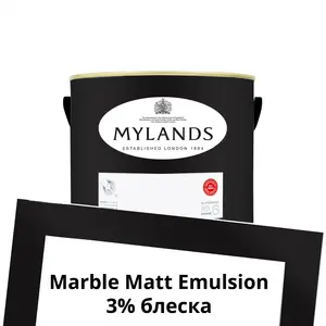 Фото Краски Mylands Marble Matt Emulsion 1л. №238 Sinner - 1 Краски Mylands Marble Matt Emulsion 1л. №238 Sinner - фото 1