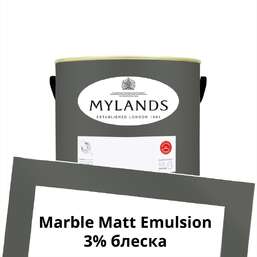 Краски Mylands Пробник Marble Matt Emulsion 0.25 л. №118 Leadenhall Краски Mylands Пробник Marble Matt Emulsion 0.25 л. №118 Leadenhall