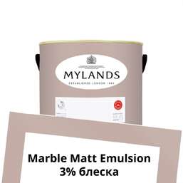 Краски Mylands Пробник Marble Matt Emulsion 0.25 л. №246 Pale Lilac Краски Mylands Пробник Marble Matt Emulsion 0.25 л. №246 Pale Lilac