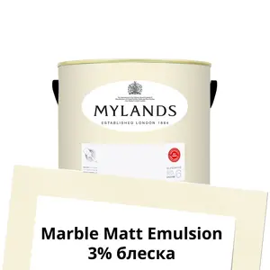 Фото Краски Mylands Пробник Marble Matt Emulsion 0.25 л. №31 Limehouse - 1 Краски Mylands Пробник Marble Matt Emulsion 0.25 л. №31 Limehouse - фото 1