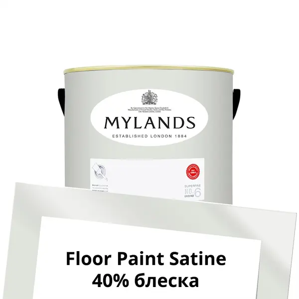 Фото Краски Mylands Floor Paint Satine (для пола) 1 л. №64 Saint Johns - 1 Краски Mylands Floor Paint Satine (для пола) 1 л. №64 Saint Johns - фото 1