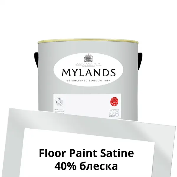 Фото Краски Mylands Floor Paint Satine (для пола) 1 л. №20 Elgin - 1 Краски Mylands Floor Paint Satine (для пола) 1 л. №20 Elgin - фото 1