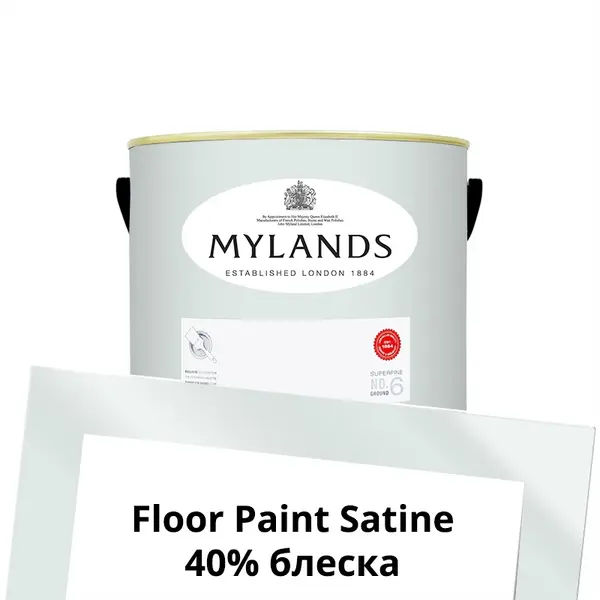 Фото Краски Mylands Floor Paint Satine (для пола) 1 л. №13 Syon Park - 1 Краски Mylands Floor Paint Satine (для пола) 1 л. №13 Syon Park - фото 1