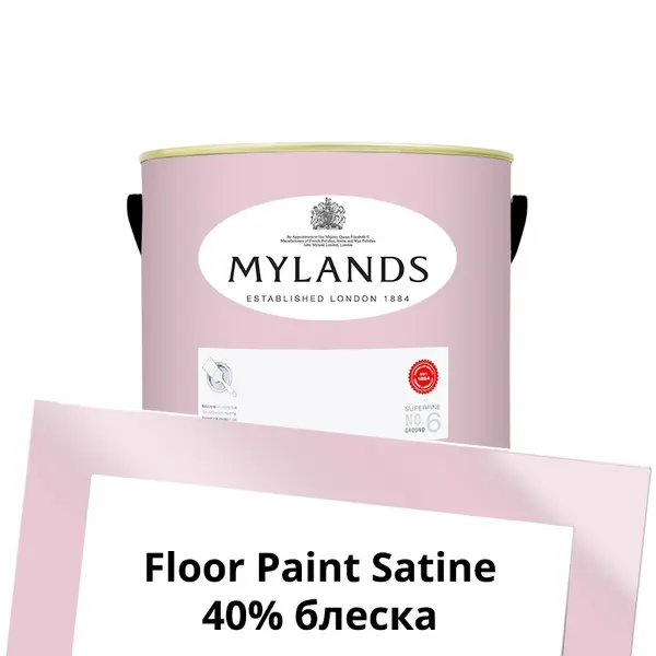 Фото Краски Mylands Floor Paint Satine (для пола) 1 л. №27 Floris - 1 Краски Mylands Floor Paint Satine (для пола) 1 л. №27 Floris - фото 1