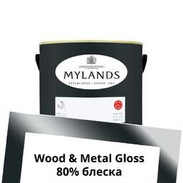 Краски Mylands Wood&Metal Paint Gloss 1 л. №219 Bond Street Краски Mylands Wood&Metal Paint Gloss 1 л. №219 Bond Street