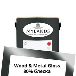 Краски Mylands Wood&Metal Paint Gloss 1 л. №10 Downing Street Краски Mylands Wood&Metal Paint Gloss 1 л. №10 Downing Street