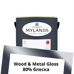 Краски Mylands Wood&Metal Paint Gloss 1 л. №218 Mayfair Dark Краски Mylands Wood&Metal Paint Gloss 1 л. №218 Mayfair Dark