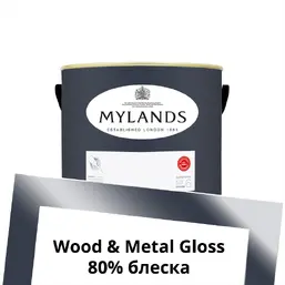 Mylands Wood&Metal Paint Gloss 2.5 л. №218 Mayfair Dark Mylands Wood&Metal Paint Gloss 2.5 л. №218 Mayfair Dark