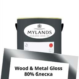 Краски Mylands Wood&Metal Paint Gloss 1 л. №44 Duke's House Краски Mylands Wood&Metal Paint Gloss 1 л. №44 Duke's House