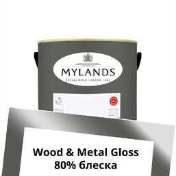 Краски Mylands Wood&Metal Paint Gloss 1 л. №118 Leadenhall Краски Mylands Wood&Metal Paint Gloss 1 л. №118 Leadenhall