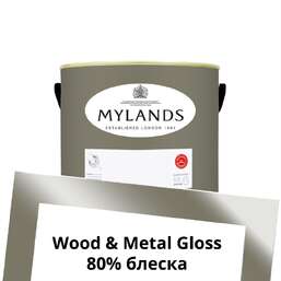 Краски Mylands Wood&Metal Paint Gloss 1 л. №170 Portcullis Краски Mylands Wood&Metal Paint Gloss 1 л. №170 Portcullis