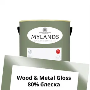Фото Краски Mylands Wood&Metal Paint Gloss 1 л. №192 Serpentine - 1 Краски Mylands Wood&Metal Paint Gloss 1 л. №192 Serpentine - фото 1