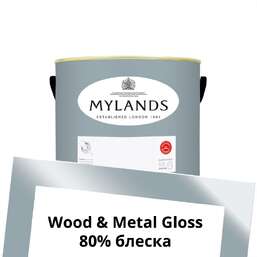 Краски Mylands Wood&Metal Paint Gloss 1 л. №222 Bridge Blue Краски Mylands Wood&Metal Paint Gloss 1 л. №222 Bridge Blue