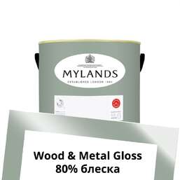 Краски Mylands Wood&Metal Paint Gloss 2.5 л. №151 Museum Краски Mylands Wood&Metal Paint Gloss 2.5 л. №151 Museum