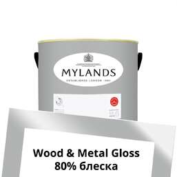 Краски Mylands Wood&Metal Paint Gloss 2.5 л. №114 Stirrup Краски Mylands Wood&Metal Paint Gloss 2.5 л. №114 Stirrup