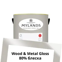 Mylands Wood&Metal Paint Gloss 1 л. №169 Gravel Lane Mylands Wood&Metal Paint Gloss 1 л. №169 Gravel Lane