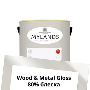 Фото Краски Mylands Wood&Metal Paint Gloss 2.5 л. №65 Cornice - 1 Краски Mylands Wood&Metal Paint Gloss 2.5 л. №65 Cornice - фото 1