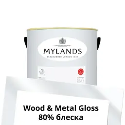 Mylands Wood&Metal Paint Gloss 2.5 л. №91 Sleet Mylands Wood&Metal Paint Gloss 2.5 л. №91 Sleet