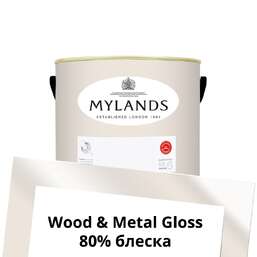 Краски Mylands Wood&Metal Paint Gloss 1 л. №53 Chalk Farm Краски Mylands Wood&Metal Paint Gloss 1 л. №53 Chalk Farm