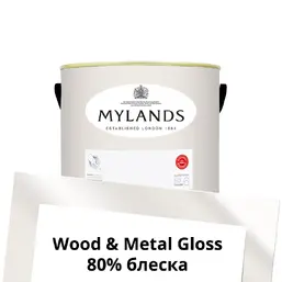 Mylands Wood&Metal Paint Gloss 2.5 л. №51 White Hart Mylands Wood&Metal Paint Gloss 2.5 л. №51 White Hart