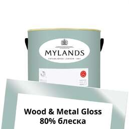 Краски Mylands Wood&Metal Paint Gloss 1 л. №213 Notting Hill Краски Mylands Wood&Metal Paint Gloss 1 л. №213 Notting Hill