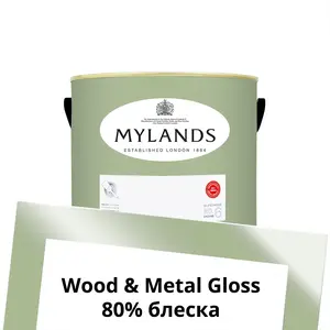 Фото Краски Mylands Wood&Metal Paint Gloss 2.5 л. №199 Chester Square - 1 Краски Mylands Wood&Metal Paint Gloss 2.5 л. №199 Chester Square - фото 1