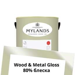 Краски Mylands Wood&Metal Paint Gloss 1 л. №110 Flanders Grey Краски Mylands Wood&Metal Paint Gloss 1 л. №110 Flanders Grey