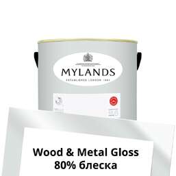Краски Mylands Wood&Metal Paint Gloss 1 л. №11 St Clement Краски Mylands Wood&Metal Paint Gloss 1 л. №11 St Clement
