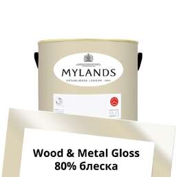 Краски Mylands Wood&Metal Paint Gloss 1 л. №70 Temple Bar Краски Mylands Wood&Metal Paint Gloss 1 л. №70 Temple Bar