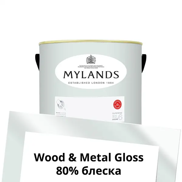 Фото Краски Mylands Wood&Metal Paint Gloss 1 л. №13 Syon Park - 1 Краски Mylands Wood&Metal Paint Gloss 1 л. №13 Syon Park - фото 1