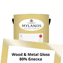Mylands Wood&Metal Paint Gloss 2.5 л. №136 Pimlico Mylands Wood&Metal Paint Gloss 2.5 л. №136 Pimlico