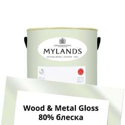 Краски Mylands Wood&Metal Paint Gloss 2.5 л. №40 St James Краски Mylands Wood&Metal Paint Gloss 2.5 л. №40 St James
