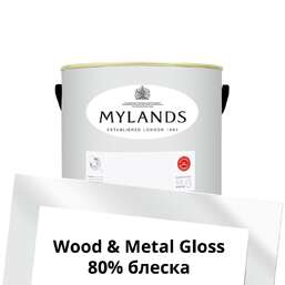 Краски Mylands Wood&Metal Paint Gloss 1 л. №3 Cotton Street Краски Mylands Wood&Metal Paint Gloss 1 л. №3 Cotton Street
