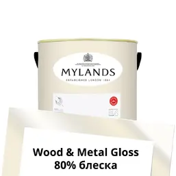 Mylands Wood&Metal Paint Gloss 1 л. №9 Whitehall Mylands Wood&Metal Paint Gloss 1 л. №9 Whitehall