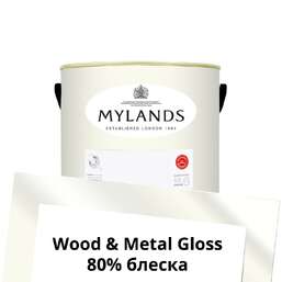 Краски Mylands Wood&Metal Paint Gloss 1 л. №12 Acanthus Leaf Краски Mylands Wood&Metal Paint Gloss 1 л. №12 Acanthus Leaf