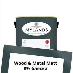 Краски Mylands Wood&Metal Paint Matt 1 л. №38 Borough Market Краски Mylands Wood&Metal Paint Matt 1 л. №38 Borough Market