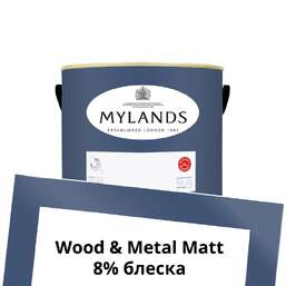 Краски Mylands Wood&Metal Paint Matt 1 л. №34 Observatory Краски Mylands Wood&Metal Paint Matt 1 л. №34 Observatory