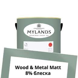 Краски Mylands Wood&Metal Paint Matt 1 л. №102 Long Acre Краски Mylands Wood&Metal Paint Matt 1 л. №102 Long Acre