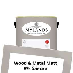 Краски Mylands Wood&Metal Paint Matt 1 л. №71 Stone Castle Краски Mylands Wood&Metal Paint Matt 1 л. №71 Stone Castle