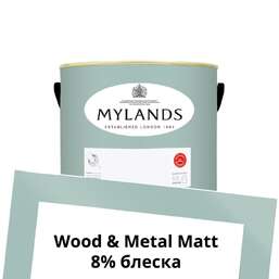 Краски Mylands Wood&Metal Paint Matt 1 л. №213 Notting Hill Краски Mylands Wood&Metal Paint Matt 1 л. №213 Notting Hill